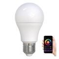 Ściemniana żarówka LED RGBW A60 E27/9W/230V 2700-6500K Wi-Fi Tuya