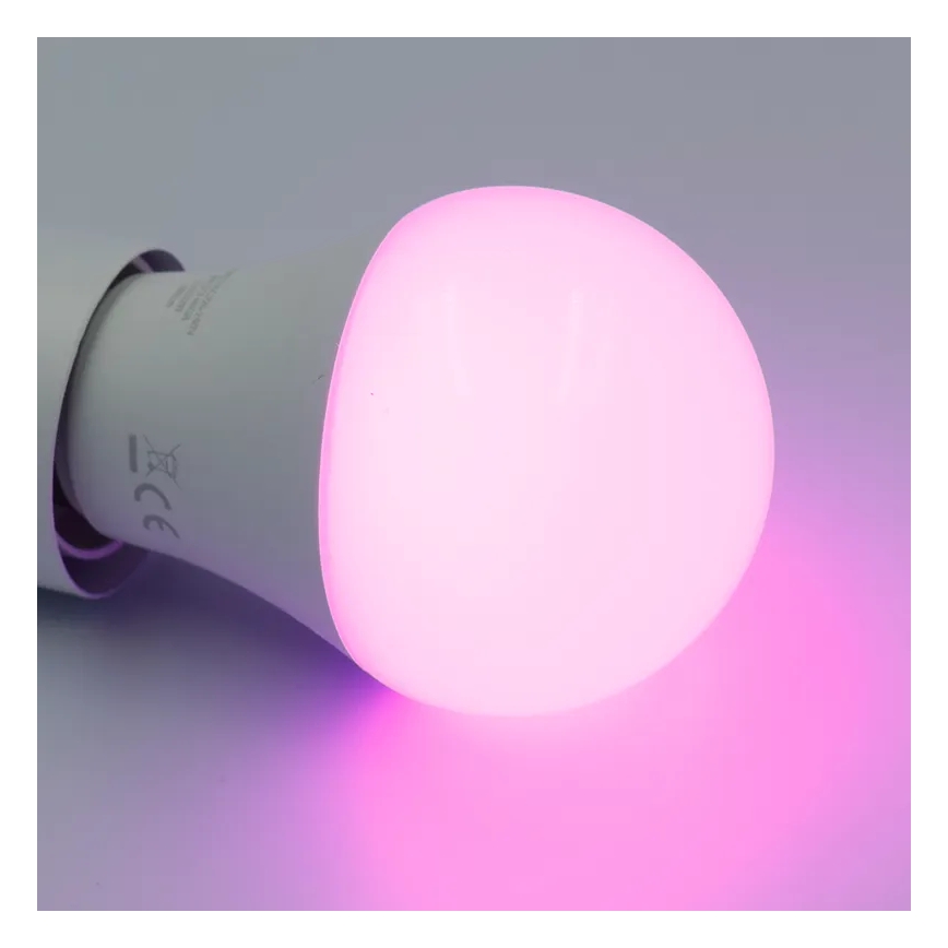 Ściemniana żarówka LED RGBW A60 E27/9W/230V 2700-6500K Wi-Fi Tuya