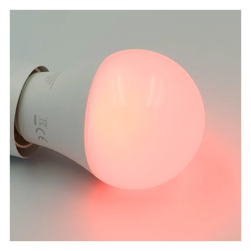 Ściemniana żarówka LED RGBW A60 E27/9W/230V 2700-6500K Wi-Fi Tuya