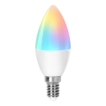 Ściemniana żarówka LED RGBW C37 E14/4,9W/230V 2700-6500K - Aigostar