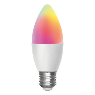 Ściemniana żarówka LED RGBW C37 E27/4,9W/230V 2700-6500K - Aigostar