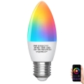 Ściemniana żarówka LED RGBW C37 E27/5W/230V 3000-6500K Wi-Fi - Aigostar