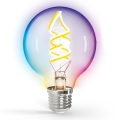 Ściemniana żarówka LED RGBW FILAMENT MESH Smart G95 E27/4,9W/230V 2700K - Aigostar