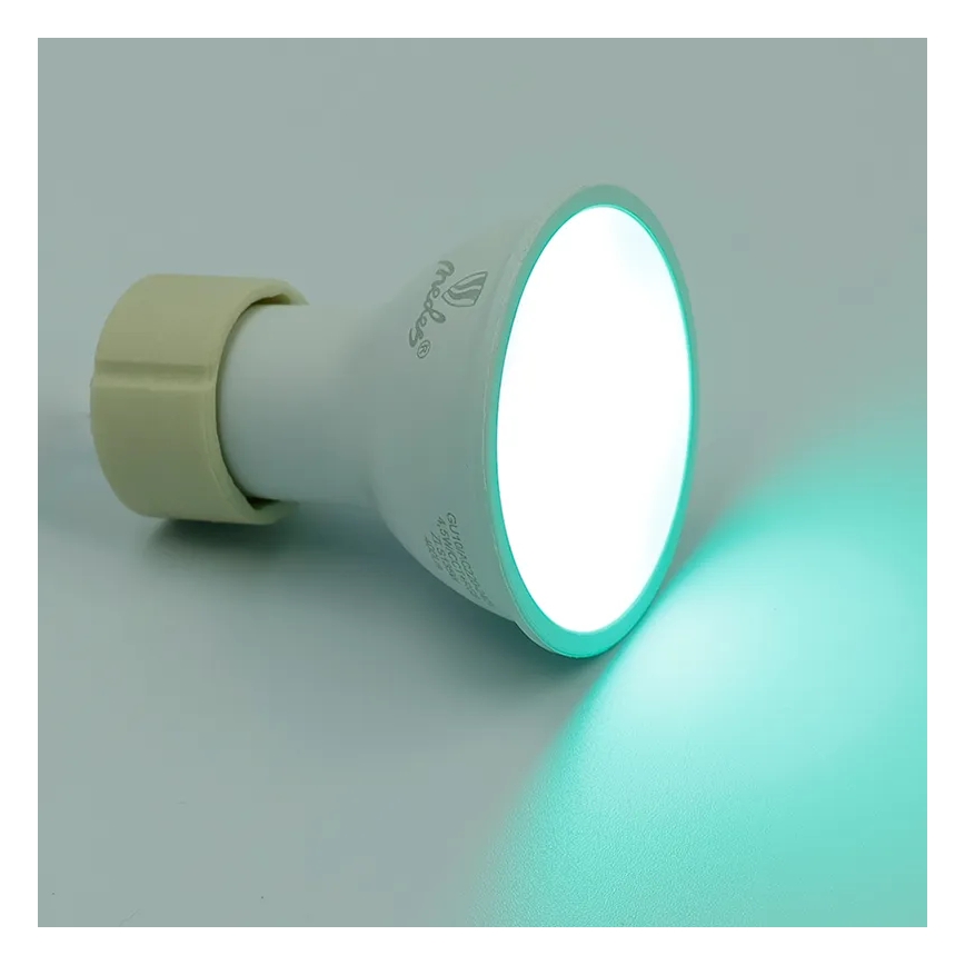 Ściemniana żarówka LED RGBW GU10/4,5W/230V 2700-6500K Wi-Fi Tuya