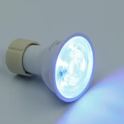 Ściemniana żarówka LED RGBW GU10/4,5W/230V 2700-6500K Wi-Fi Tuya