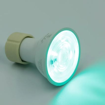 Ściemniana żarówka LED RGBW GU10/4,5W/230V 2700-6500K Wi-Fi Tuya