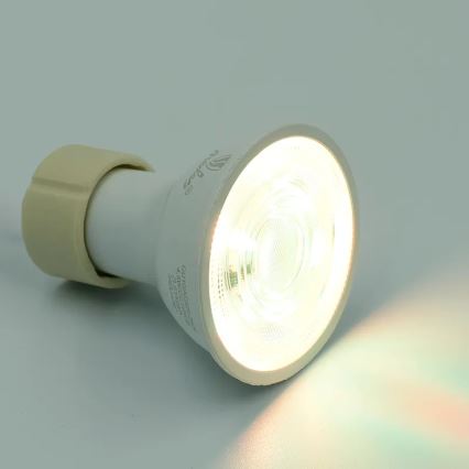 Ściemniana żarówka LED RGBW GU10/4,5W/230V 2700-6500K Wi-Fi Tuya