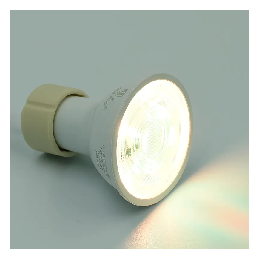 Ściemniana żarówka LED RGBW GU10/4,5W/230V 2700-6500K Wi-Fi Tuya