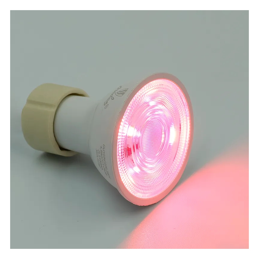 Ściemniana żarówka LED RGBW GU10/4,5W/230V 2700-6500K Wi-Fi Tuya