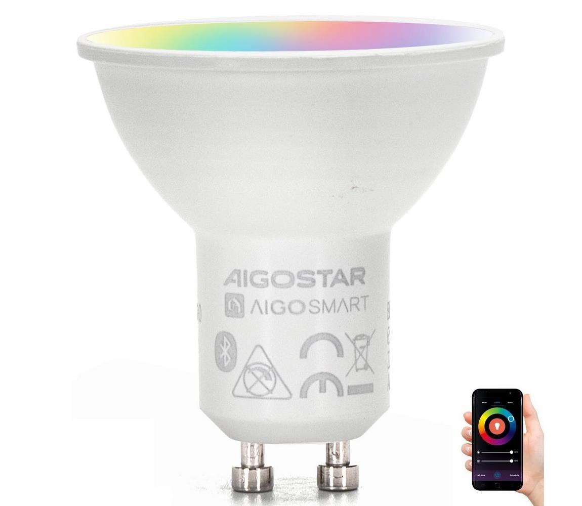 Ściemniana żarówka LED RGBW GU10/4,9W/230V 2700-6500K -