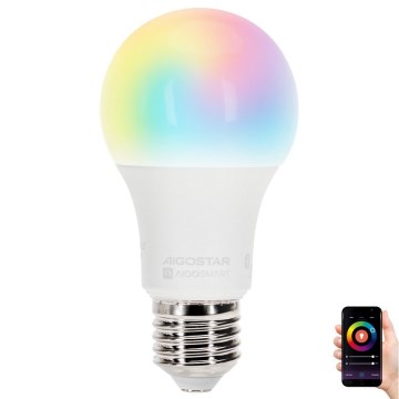 Ściemniana żarówka LED RGBW MESH Smart A60 E27/9W/230V 2700-6500K - Aigostar