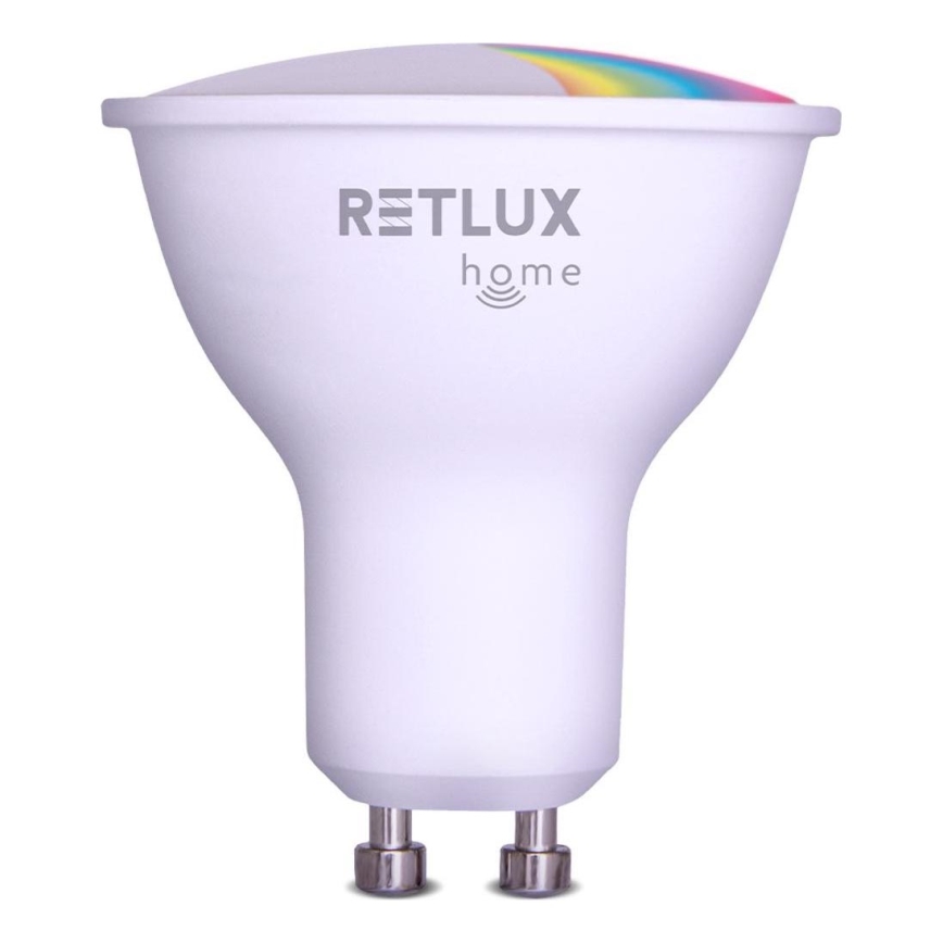 Ściemniana żarówka LED RGBW MR16 GU10/4,5W/230V 2700-6500K Wi-Fi Tuya