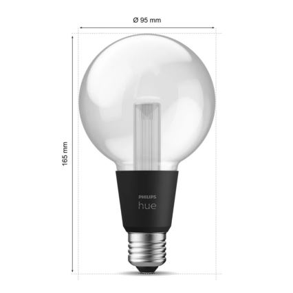 Ściemniana żarówka LED RGBW Philips Hue White And Color Ambiance E27/6,8W/230V 2000-6500K