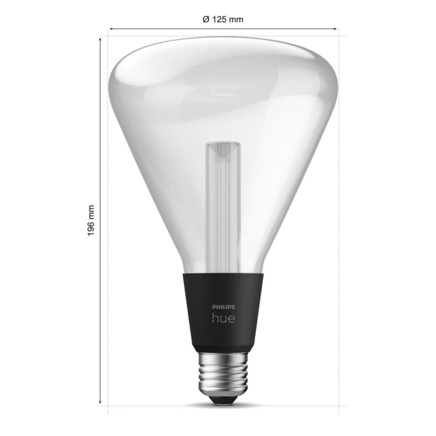 Ściemniana żarówka LED RGBW Philips Hue White And Color Ambiance E27/6,8W/230V 2000-6500K