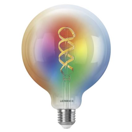 Ściemniana żarówka LED RGBW SMART+ FILAMENT E27/4,8W/230V 2700-6500K Wi-Fi - Ledvance