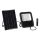 Ściemniane oświetlenie punktowe LED z panelem solarnym i czujnikiem zmierzchu LED/10W/10000 mAh 3,2V IP65 + pilot zdalnego sterowania