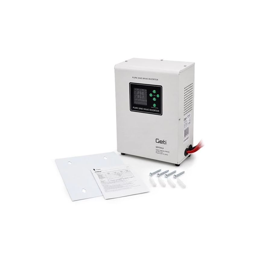 Ścienny zasilacz awaryjny UPS 700W/1000VA — czysta sinusoida