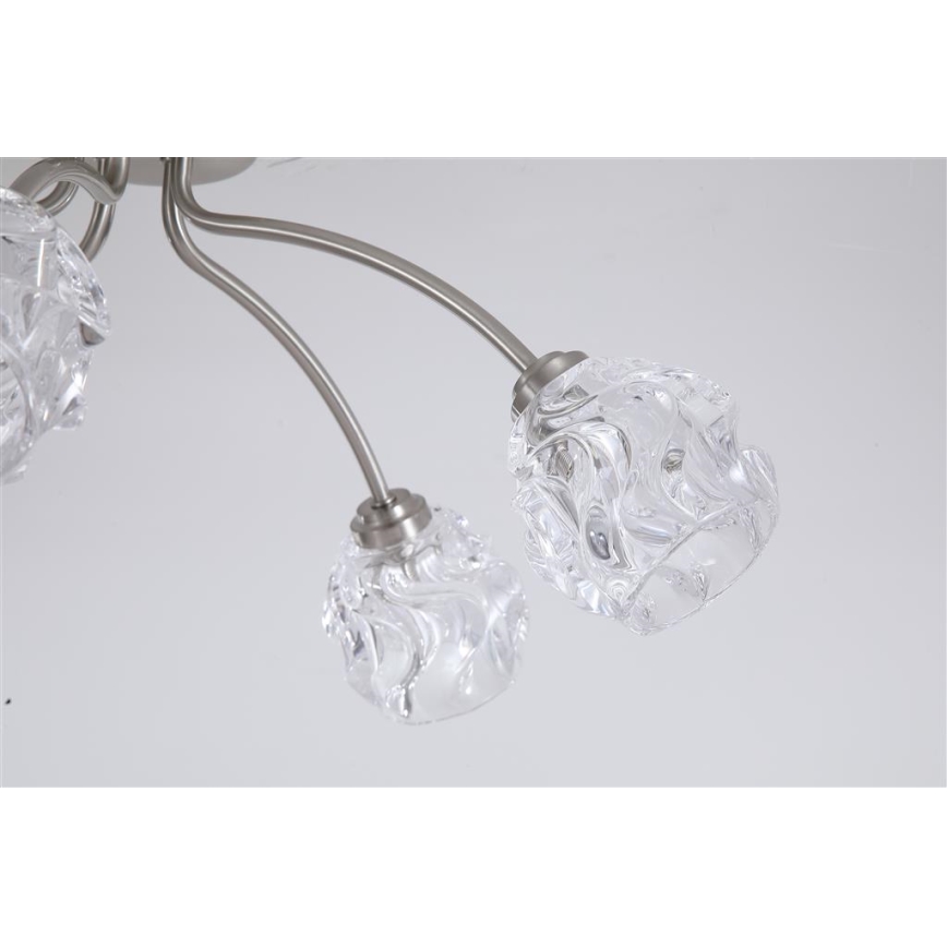 Searchlight - Przysufitowy żyrandol ASTRAL 5xG9/33W/230V matowy chrom