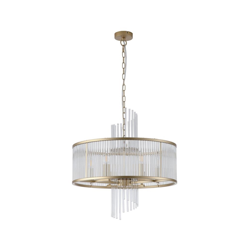 Searchlight - Żyrandol na łańcuchu LARA 6xE14/60W/230V