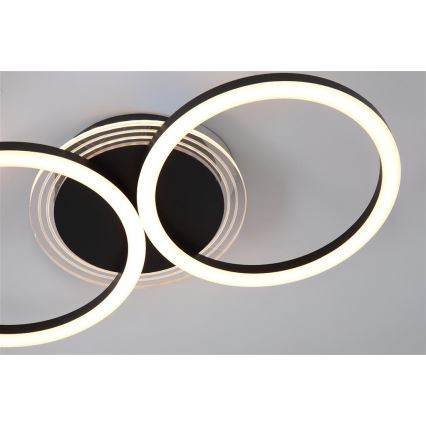 Searchlight - Ściemnialna lampa sufitowa CONTOUR LED/24W/230V 3000K