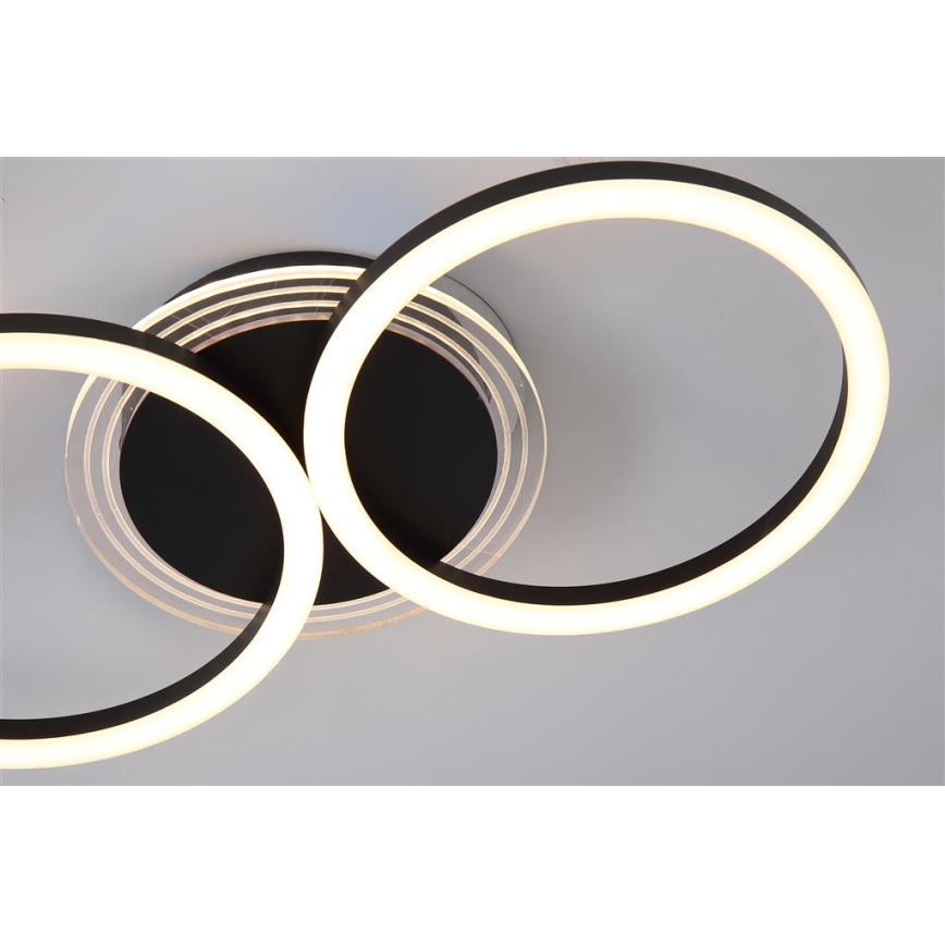 Searchlight - Ściemnialna lampa sufitowa CONTOUR LED/24W/230V 3000K