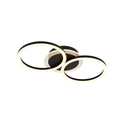 Searchlight - Ściemnialna lampa sufitowa CONTOUR LED/24W/230V 3000K