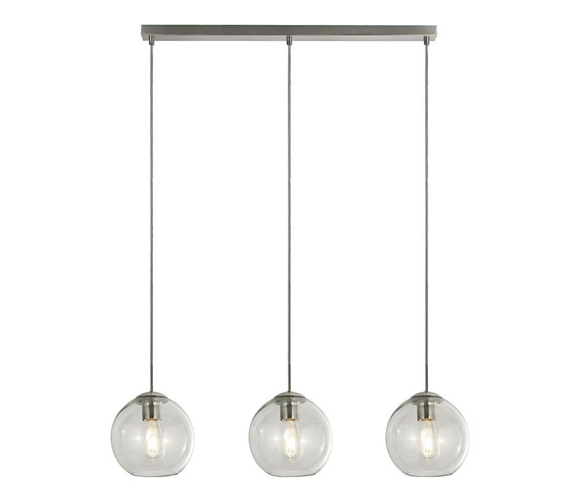 Searchlight 1623-3CL - Żyrandol na lince PENDANT 3xE27/40W/230V chrom