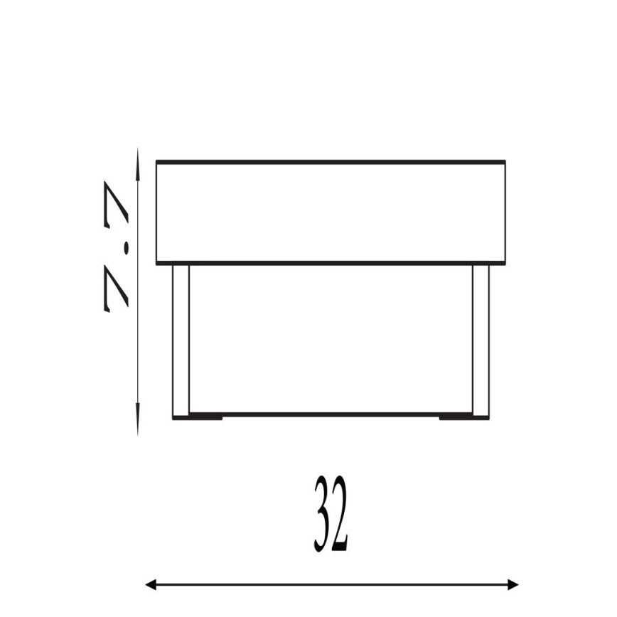 Searchlight - LED kinkiet ANCHOR LED/12W/230V