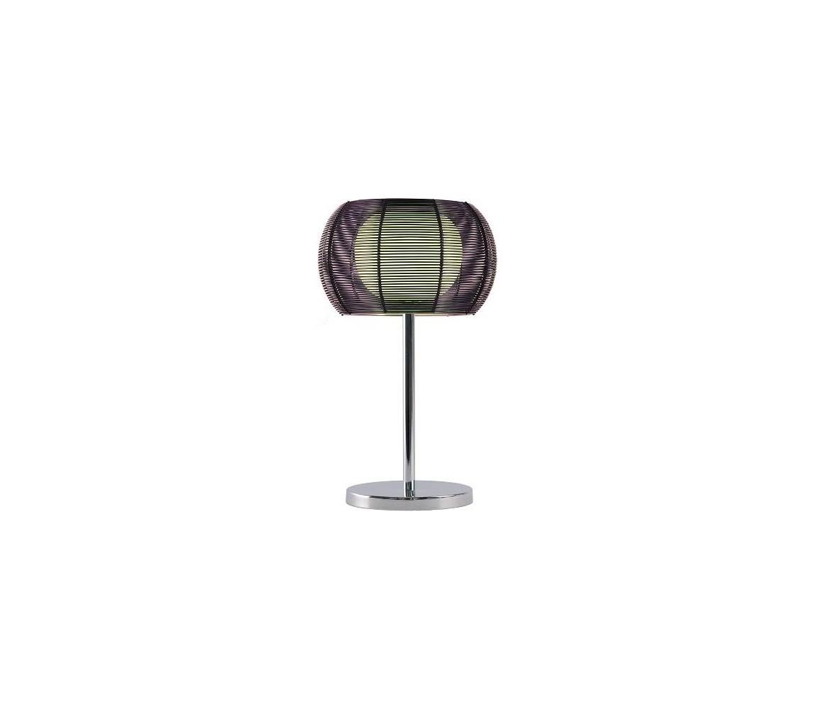 Searchlight 20002 - Lampa stołowa 1xG9/40W/230V czarna