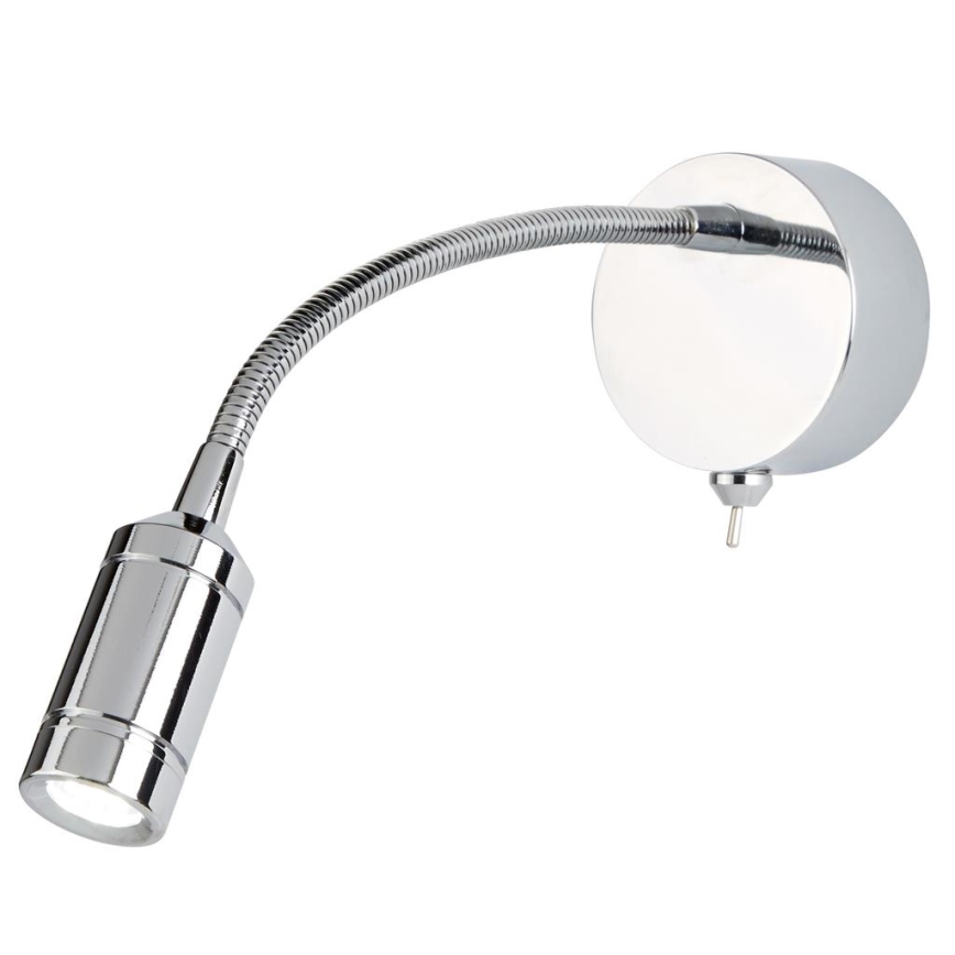 Searchlight - LED Elastyczna lampka ADJU LED/1W/230V chrom błyszczący