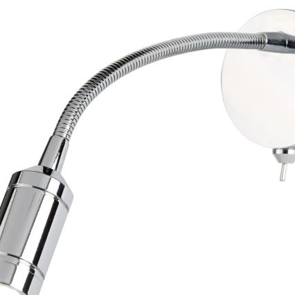 Searchlight - LED Elastyczna lampka ADJU LED/1W/230V chrom błyszczący