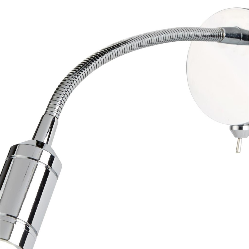Searchlight - LED Elastyczna lampka ADJU LED/1W/230V chrom błyszczący