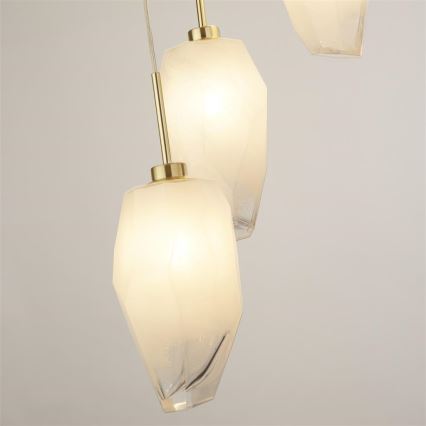Searchlight - Lampa wisząca na lince ROCKY 5xG9/33W/230V