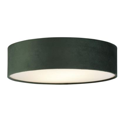 Searchlight - Lampa sufitowa DRUM PLEAT 2xE27/15W/230V zielona