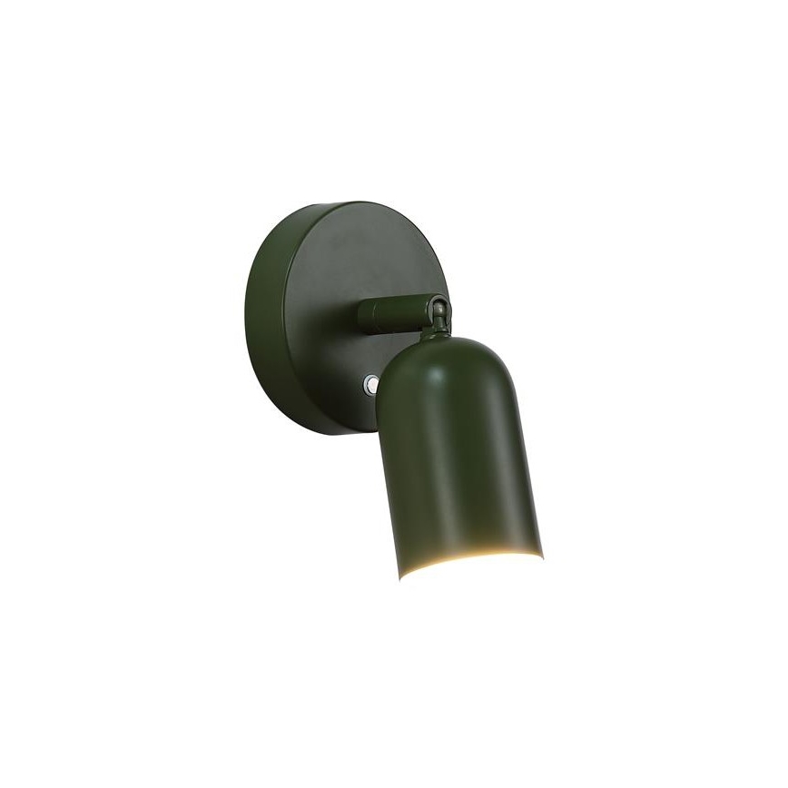 Searchlight - ściemnialny, ładowalny kinkiet CONE LED/1,5W/5V, zielony