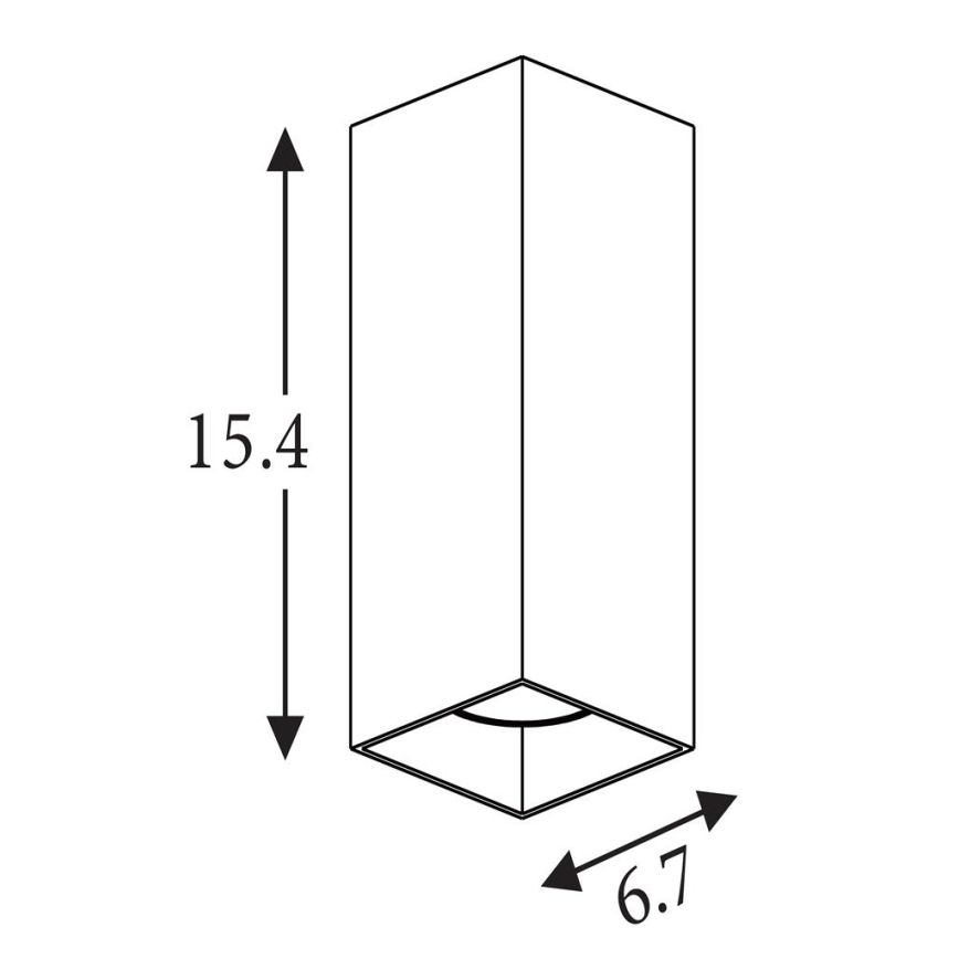 Searchlight - Kinkiet DON 2xGU10/10W/230V biały