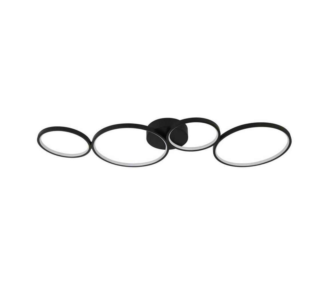 Searchlight 25772-4BK - Żyrandol natynkowy LED CIRQUE 4xLED/34W/230V