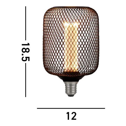 Searchlight - ściemnialna dekoracyjna żarówka LED WIRE MESH E27/4,5W/230V 2700K