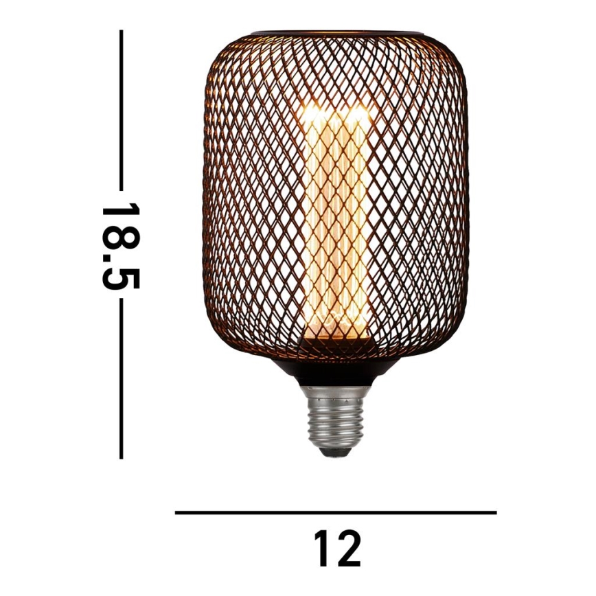 Searchlight - ściemnialna dekoracyjna żarówka LED WIRE MESH E27/4,5W/230V 2700K