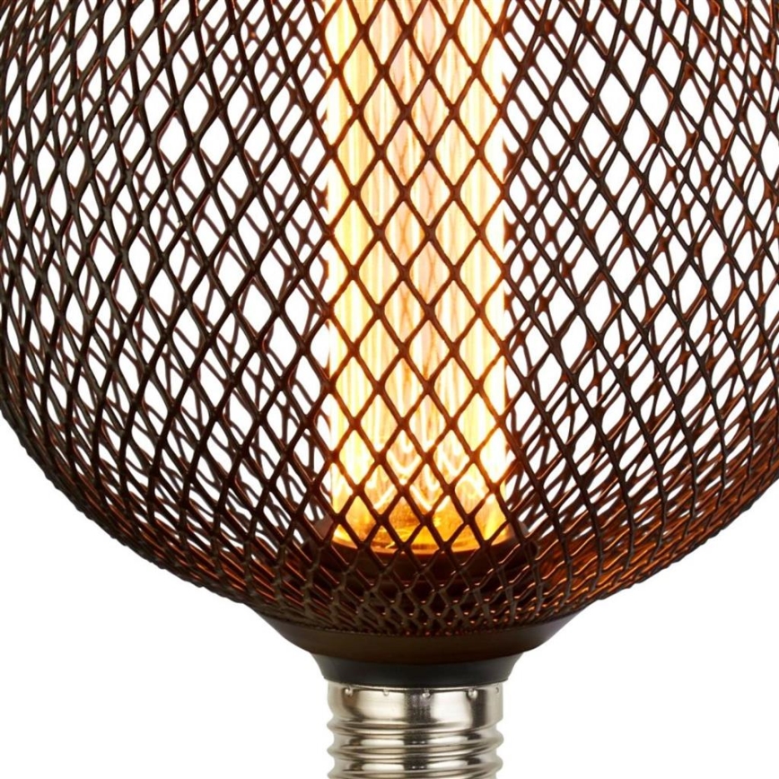 Searchlight - Ściemnialna dekoracyjna żarówka LED WIRE MESH E27/4,5W/230V 2700K