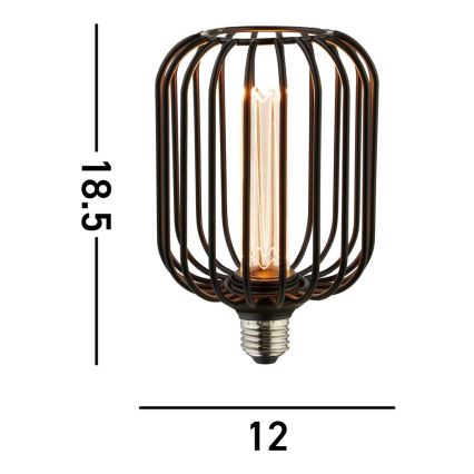 Searchlight - Dekoracyjna, ściemnialna żarówka LED GLOBE E27/4,5W/230V 2700K