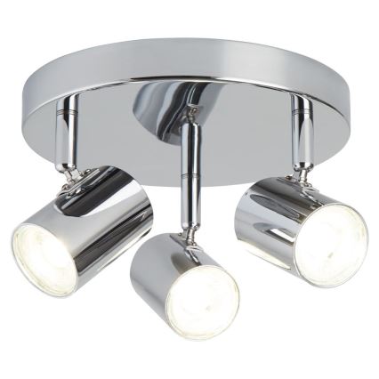 Searchlight - LED Oświetlenie punktowe ROLLO 3xLED/4W/230V chrom błyszczący