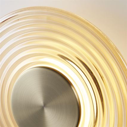 Searchlight - Kinkiet LED ściemnialny CLEO LED/9,4W/230V mosiądz