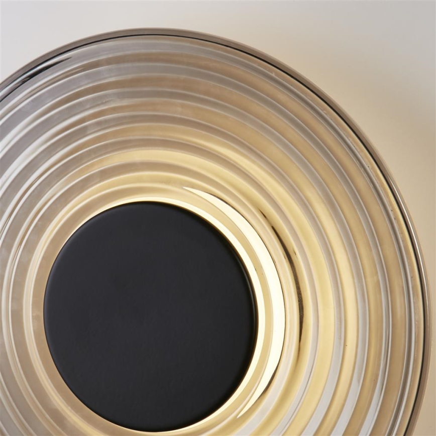 Searchlight - LED ściemnialna lampa ścienna CLEO LED/9,4W/230V przydymiona