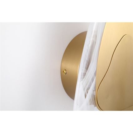 Searchlight - LED Kinkiet DESTINY LED/8W/230V mosiądz