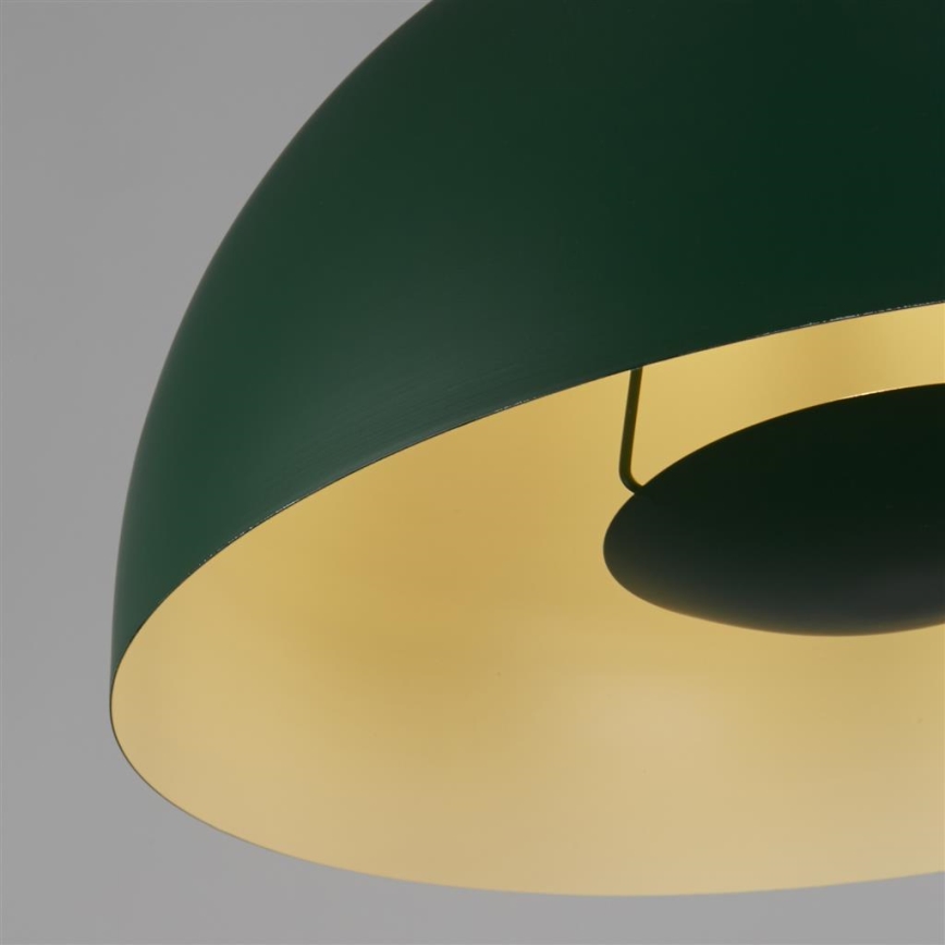 Searchlight - Lampa wisząca na lince MARS 1xE27/60W/230V śr. 25 cm zielona