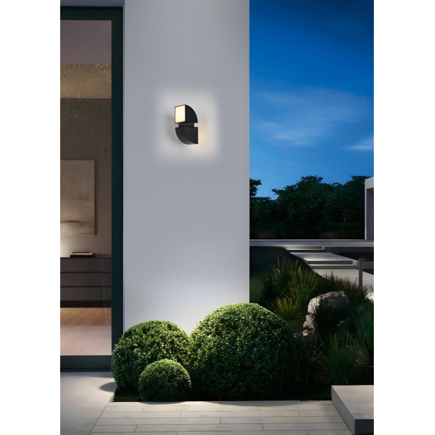 Searchlight - Zewnętrzny kinkiet LED DAKOTA 2xLED/4W/230V IP44