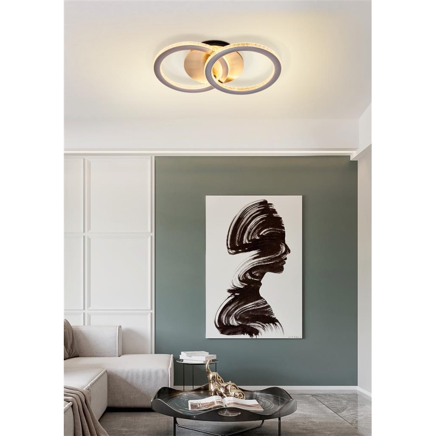 Searchlight - LED ściemnialna oprawa sufitowa SPECS LED/24W/230V 3000K 25x42,5 cm