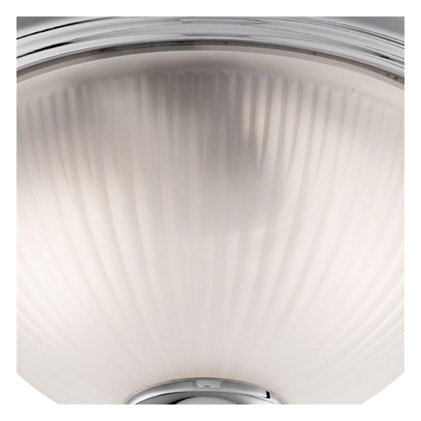 Searchlight - Lampa sufitowa FLUSH 2xE14/40W/230V chrom błyszczący