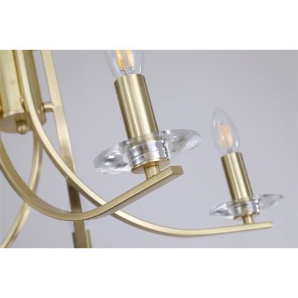 Searchlight - Żyrandol na łańcuchu ASCONA 5xE14/60W/230V